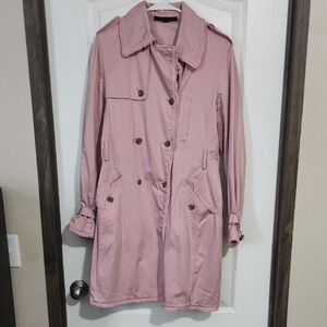 Express Dusty Pink Trench Coat